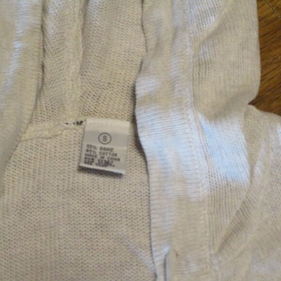 Roxy white hoodie knitted - Picture 2 of 4